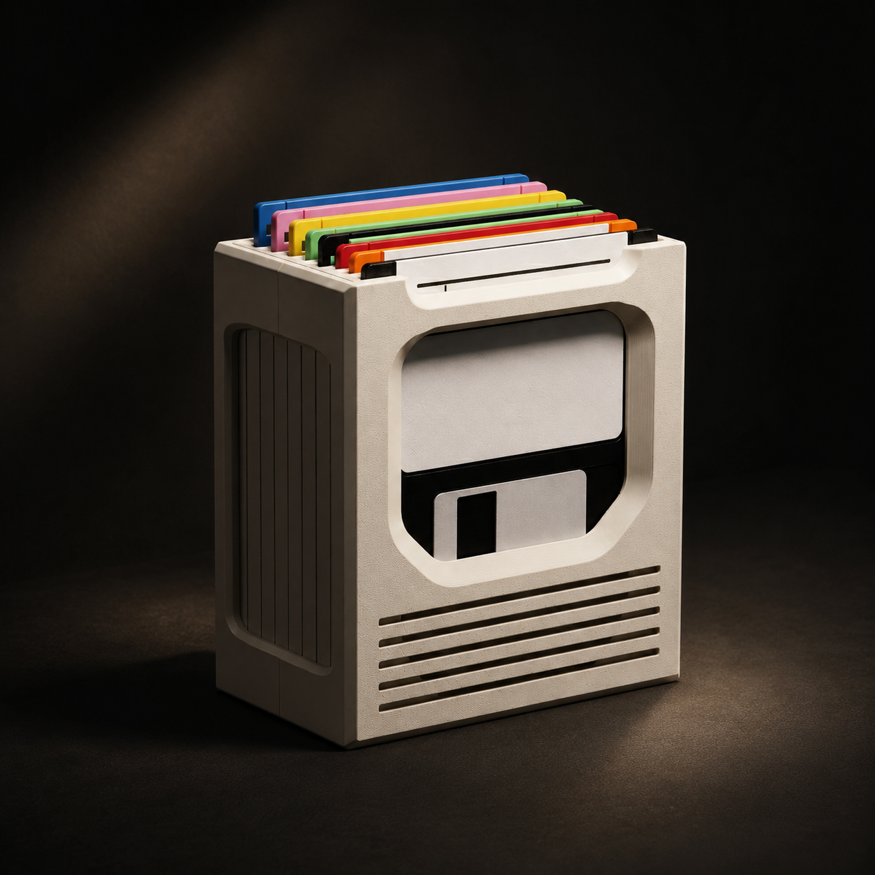 Quick Save — Retro Floppy Disk Coaster Dock