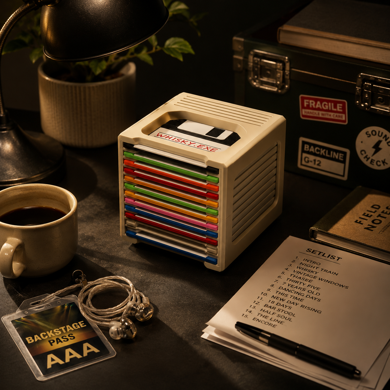 Quick Save — Retro Floppy Disk Coaster Dock