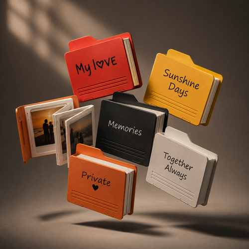 Frame & Fold — Desktop Memory Album