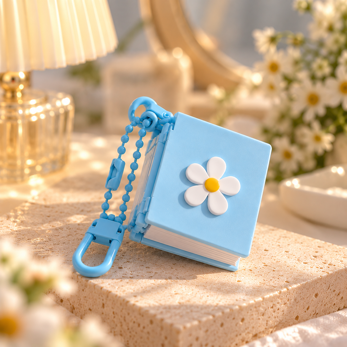 Pocket Memoir: Personalised Mini Photo Book Keychain (6 Photos)