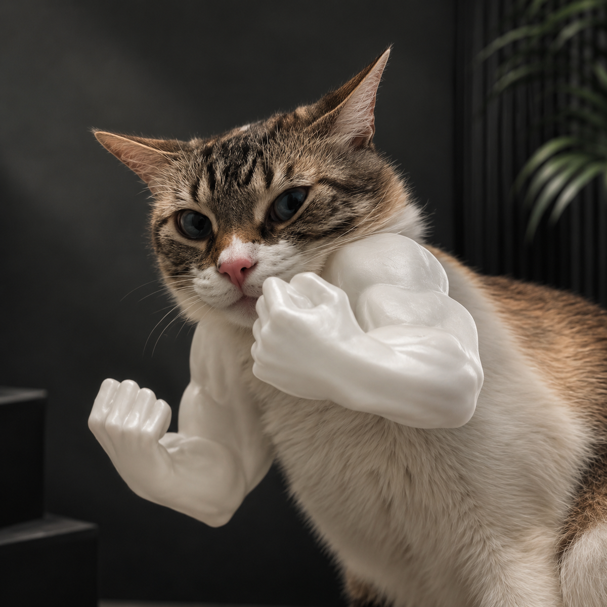 Meowscular Arms – Buff Cat Costume Arms